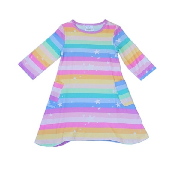 sparkle rainbow dress